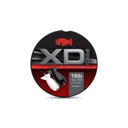 Spomb XD Pro Braid Grey 8+1 0.14mm 16lb