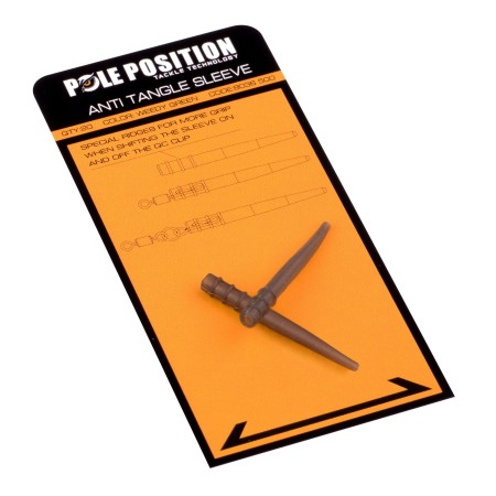 Pole Position Anti Tangle Sleeves Weedy Green
