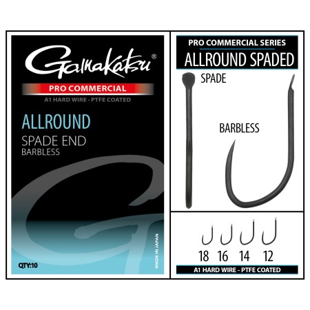 Gamakatsu Pro-C Allround Spade A1 PTFE BL