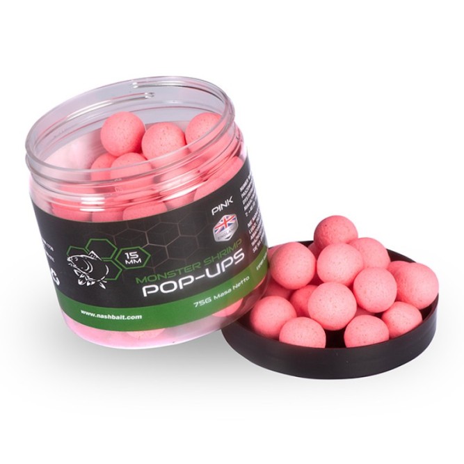 Nash Tackle Monster Shrimp Pop Ups Pink