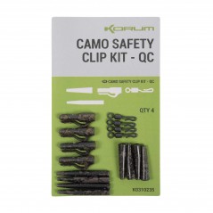 Korum Camo Safety Clip Kit QC