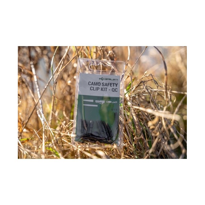 Korum Camo Safety Clip Kit QC