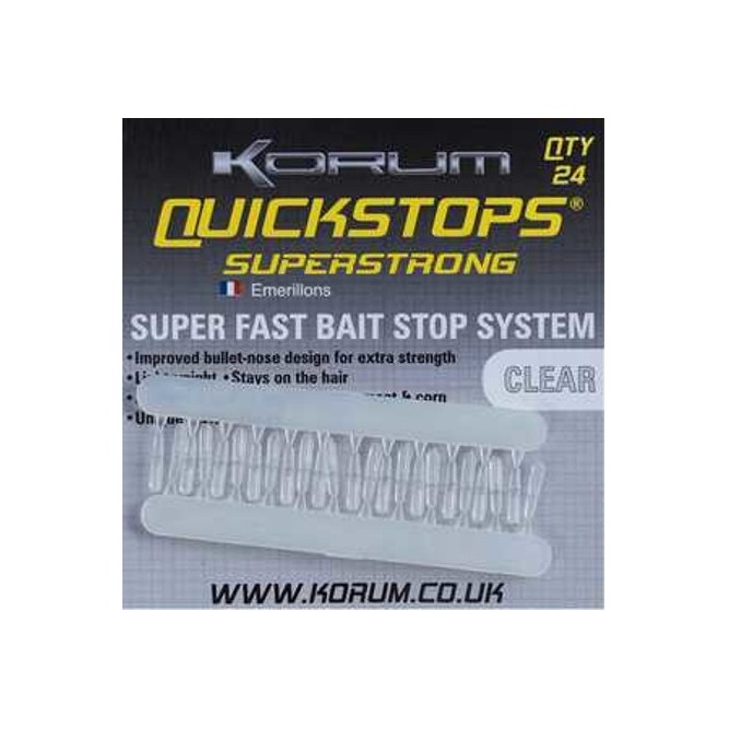 Korum Quickstops Clear