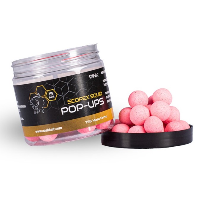 Nash Tackle Scopex Squid Pop Ups Pink