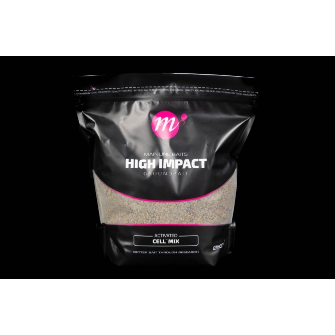 HIGH IMPACT GROUNDBAIT 2 Kg ACTIVATED CELL MIX Mainline