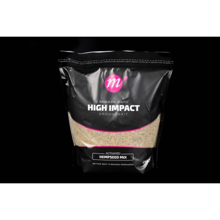 HIGH IMPACT GROUNDBAIT 2 Kg ACTIVATED HEMP MIX Mainline