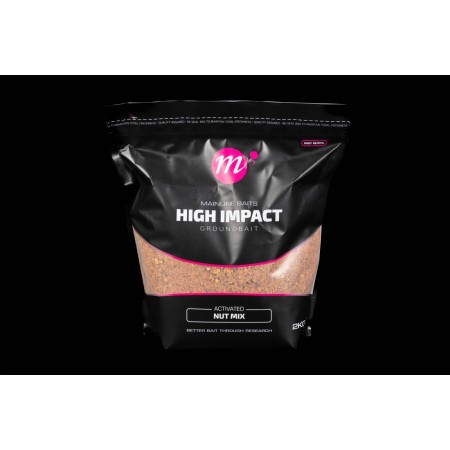 HIGH IMPACT GROUNDBAIT 2 Kg ACTIVATED NUT MIX Mainline