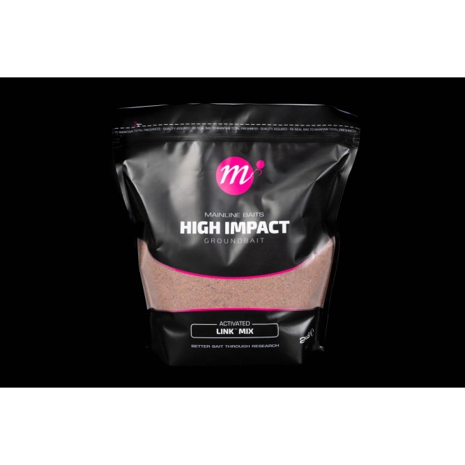 HIGH IMPACT GROUNDBAIT 2 Kg ACTIVATED THE LINK MIX Mainline