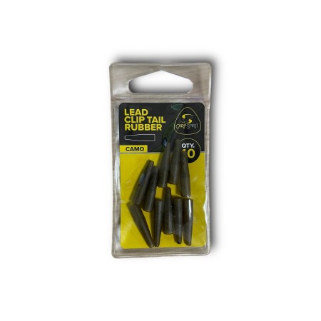 Lead Clip Tail Rubber Camo