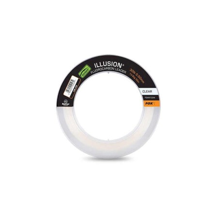 Fox Illusion Fluorocarbon Leader - Clear