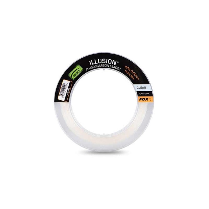 Fox Illusion Fluorocarbon Leader - Clear