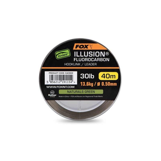 Fox Illusion Fluorocarbon Hooklink/Leader