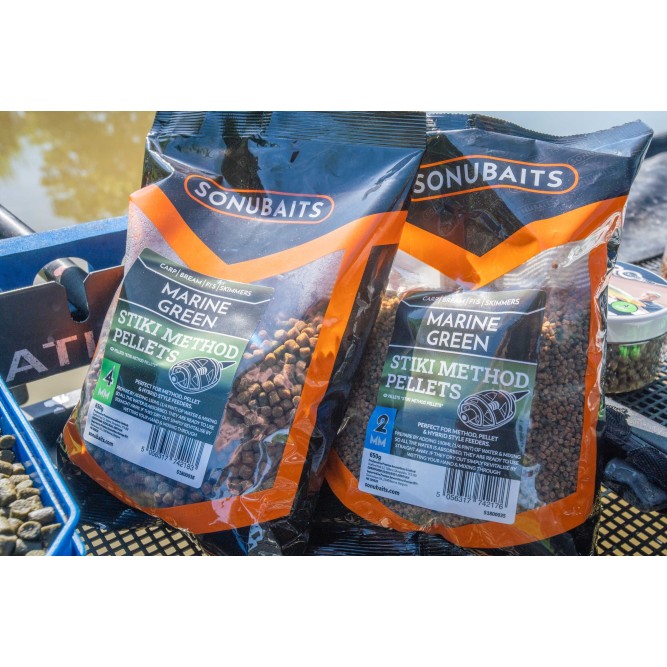 Sonubaits Marine Green Stiki Method Pellets