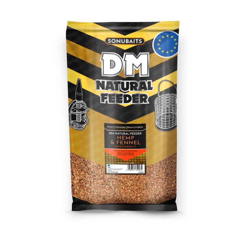 Sonubaits DM Natural Feeder Hemp & Fennel 1 kg, Sonubaits, Nuove pasture Sonubaits, Pasture Dutch Master, Nuove pasture Dutch...