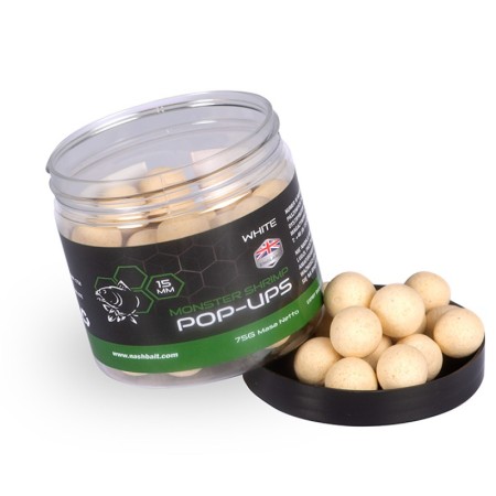 Nash Tackle Monster Shrimp Pop Ups White