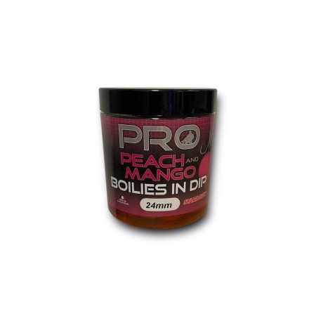 Starbaits Peach & Mango Boilies In Dip