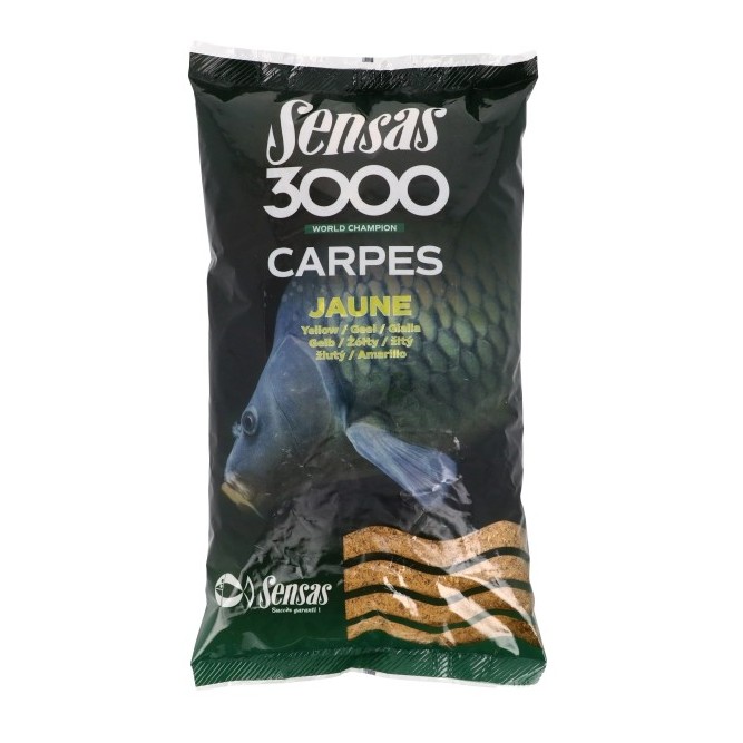 Sensas 3000 Carpes Jaune 1kg