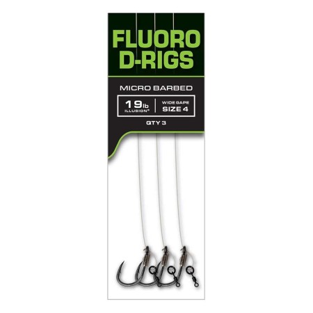Fox Carp Ready Rigs Fluoro D-Rig