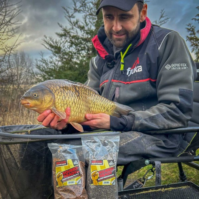 Fjuka Squeez - Ready Groundbait 500g