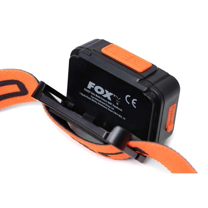 Fox Halo Multi Colour 500C Headtorch