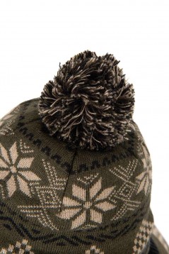 Fox Festive Bobble Hat