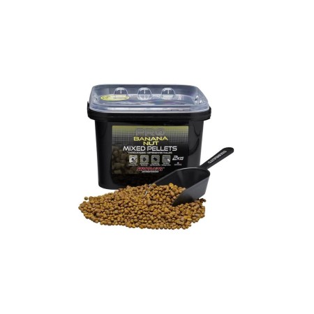 Starbaits Pro Banana Nut Pellets Mixed 2kg