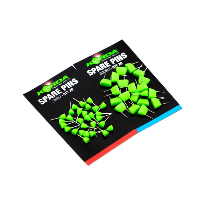 Korda Double Pins x 20pcs (Double Needle)
