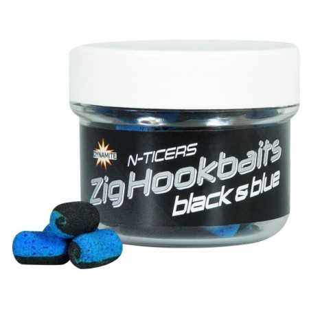 Dynamite Baits N-Ticers Zig Hookbaits Black & Blue
