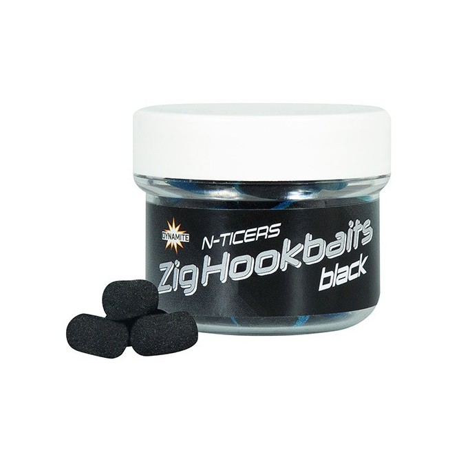 Dynamite Baits N-Ticers Zig Hookbaits Black
