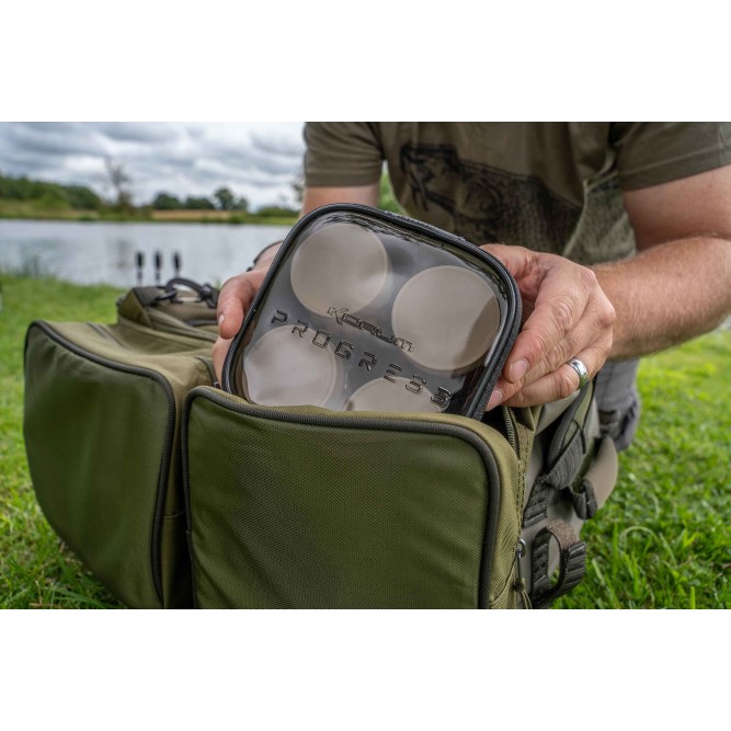 Korum Progress Eva Hookbait Pouch 4 Tub