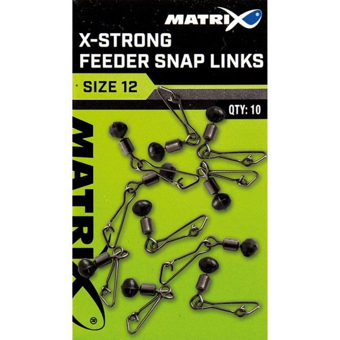 Matrix X Strong Feeder Bead Snap Links