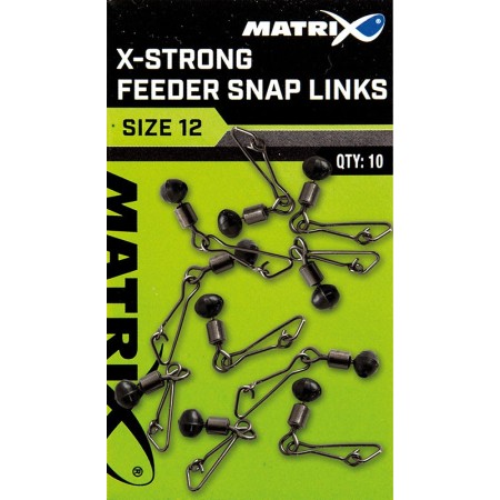 Matrix X Strong Feeder Bead Snap Links