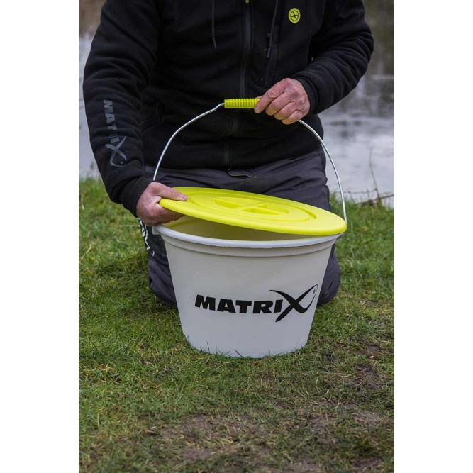 Matrix 17L Groundbait Bucket & Lid