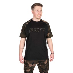 Fox Black / Camo Outline T-Shirt