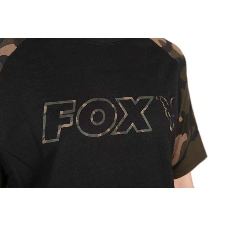 Fox Black / Camo Outline T-Shirt