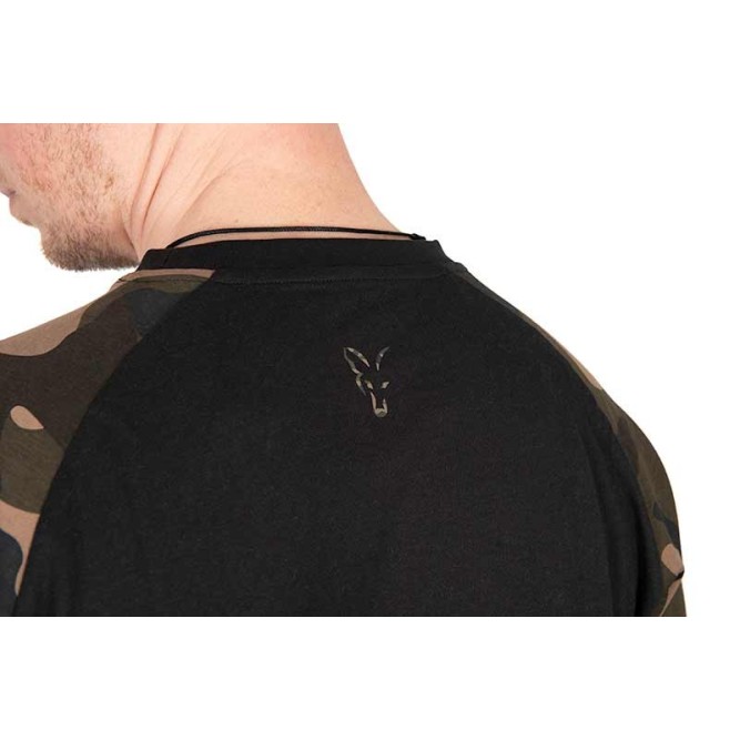 Fox Black / Camo Outline T-Shirt