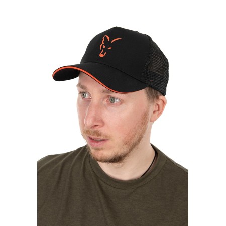 Fox Collection Trucker Black & Orange