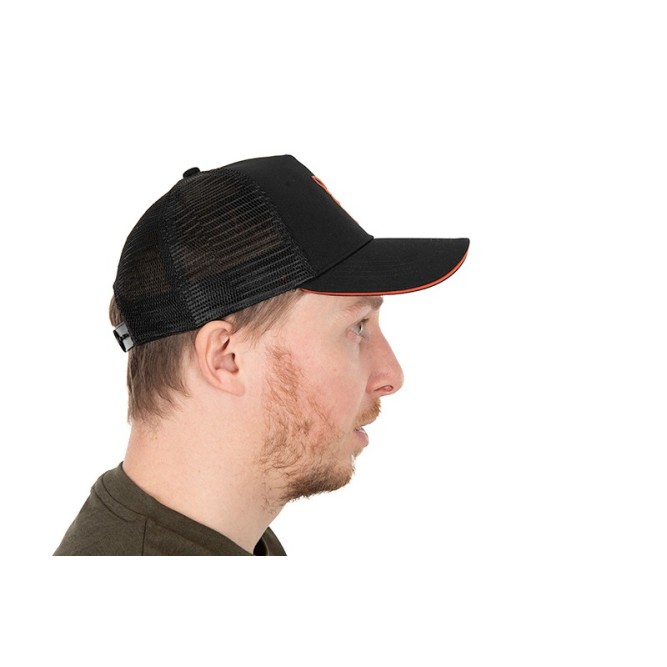 Fox Collection Trucker Black & Orange