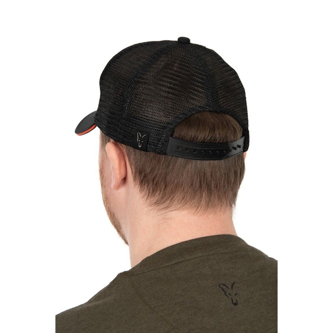 Fox Collection Trucker Black & Orange