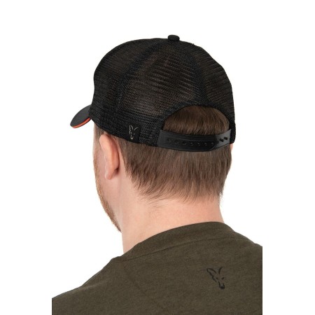 Fox Collection Trucker Black & Orange