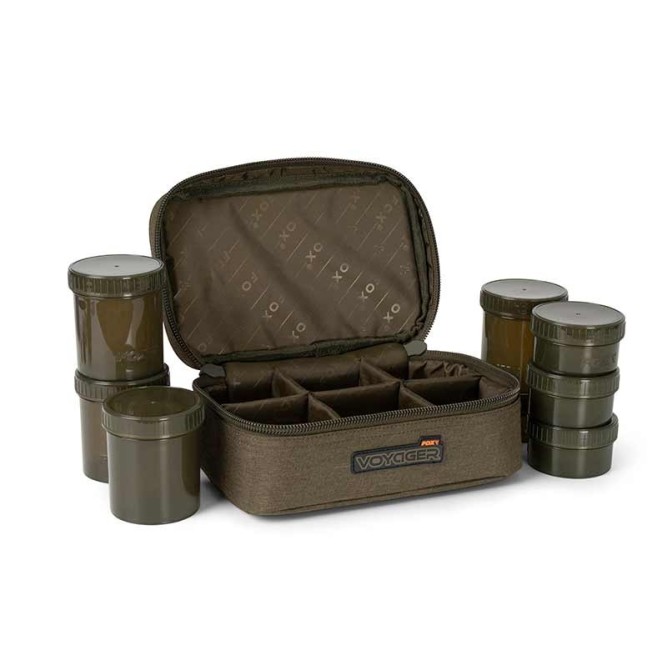 Fox Voyager 8 pot Hookbait Case