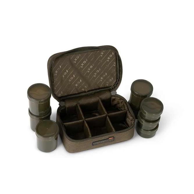 Fox Voyager 8 pot Hookbait Case
