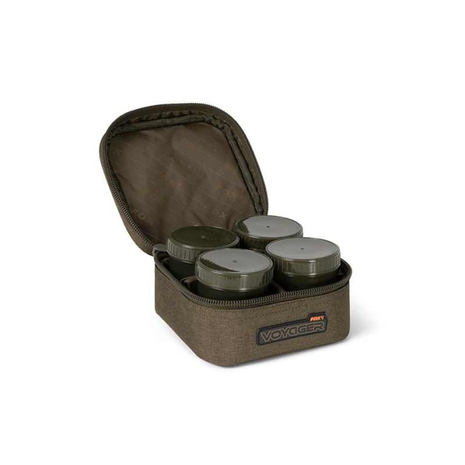 Fox Voyager 6 pot Hookbait Case