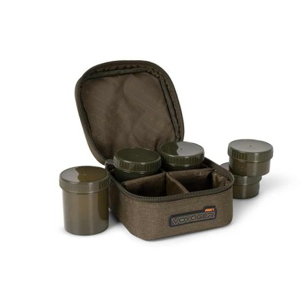 Fox Voyager 6 pot Hookbait Case