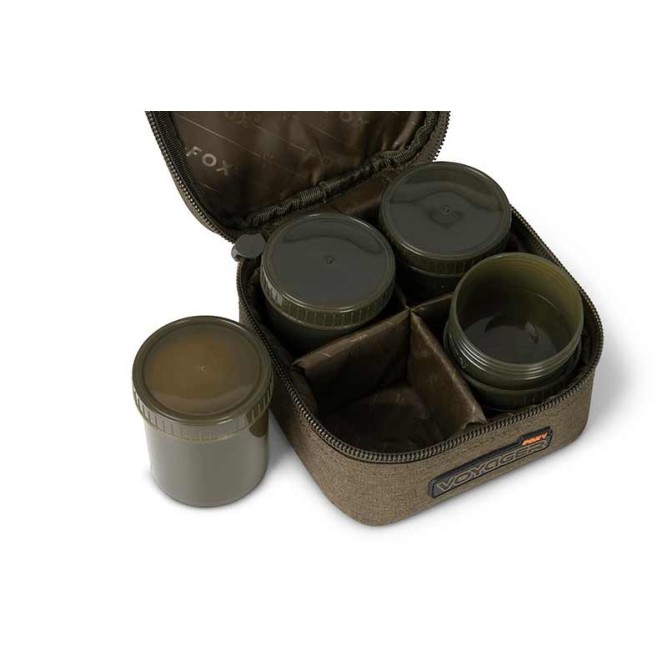 Fox Voyager 6 pot Hookbait Case