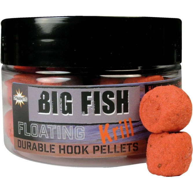 Dynamite Baits Big Fish Krill Floating Durable Hookers 12mm