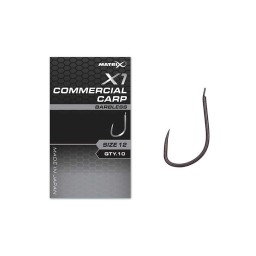 Matrix X1 Commercial Carp Hook Barbless