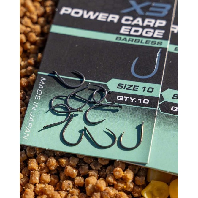 Matrix X3 Power Carp Edge Hook Barbless