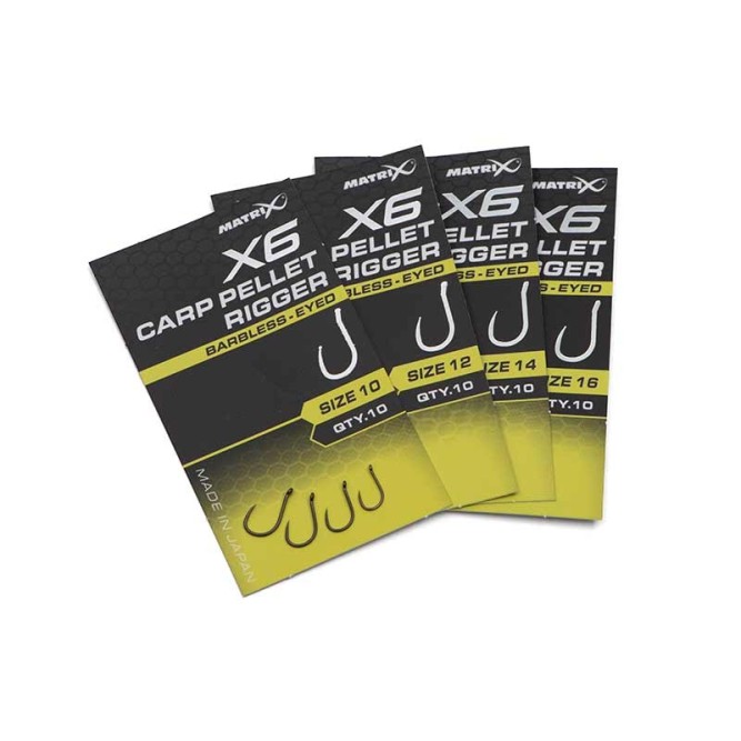 Matrix X6 Carp Pellet Rigger Barbless