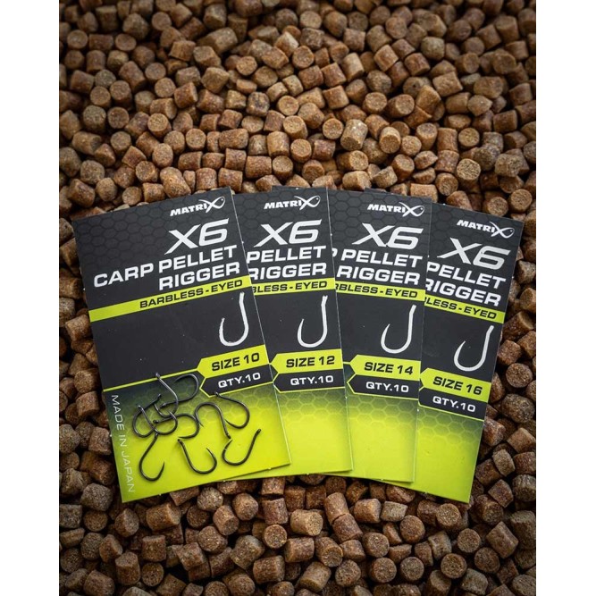 Matrix X6 Carp Pellet Rigger Barbless